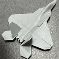 Mô hình lắp ráp máy bay chiến đấu F-22 (Kit Card) ấn tượng - Thumbnail 24