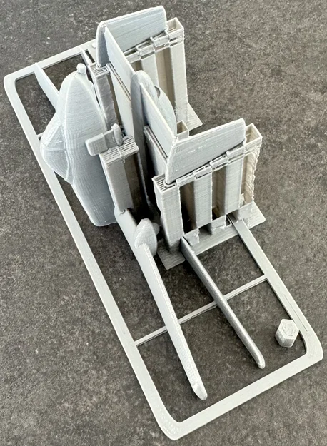 Mô hình lắp ráp máy bay A-10 Thunderbolt 3D dạng Kit Card - Image 2