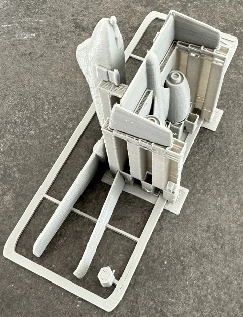 Mô hình lắp ráp máy bay A-10 Thunderbolt 3D dạng Kit Card - Image 3