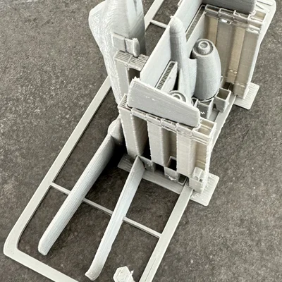 Mô hình lắp ráp máy bay A-10 Thunderbolt 3D dạng Kit Card