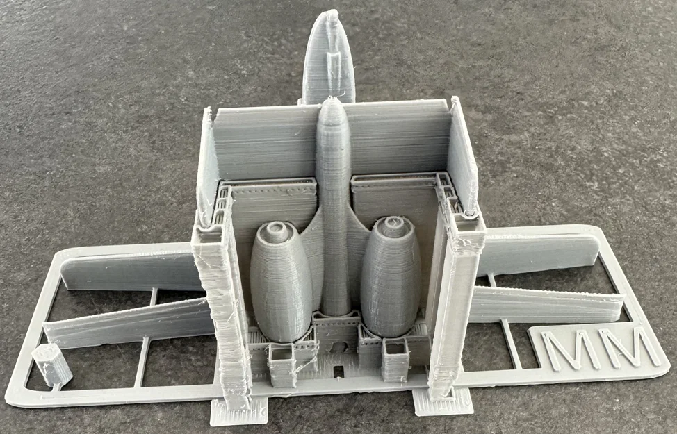 Mô hình lắp ráp máy bay A-10 Thunderbolt 3D dạng Kit Card - Image 6