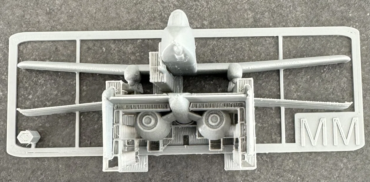 Mô hình lắp ráp máy bay A-10 Thunderbolt 3D dạng Kit Card - Image 7