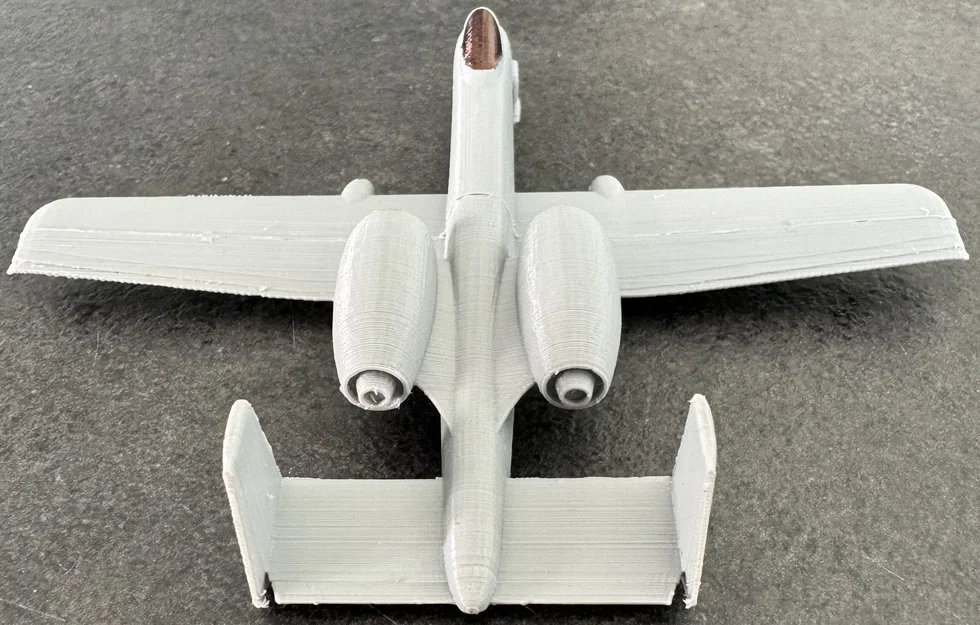 Mô hình lắp ráp máy bay A-10 Thunderbolt 3D dạng Kit Card - Image 10