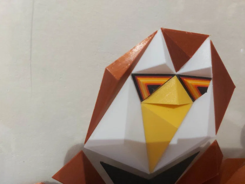 Tranh treo tường đại bàng hình học (Geometric eagle wall art) - Image 5