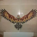 Tranh treo tường đại bàng hình học (Geometric eagle wall art) - Thumbnail 6