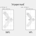 Tranh treo tường đại bàng hình học (Geometric eagle wall art) - Thumbnail 7