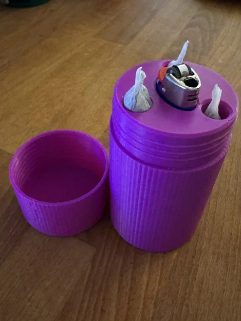 Hộp đựng thông minh cho bật lửa BIC và thuốc cuộn - Image 2