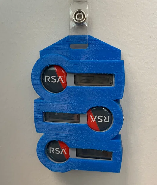 Giá đỡ Badge & RSA Token (TPU, dạng modular) - Image 1