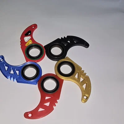 Đồ chơi xoay ngón tay Key Fliper (MMU) - Thiết kế 3D độc đáo