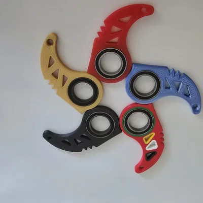 Đồ chơi xoay ngón tay Key Fliper (MMU) - Thiết kế 3D độc đáo