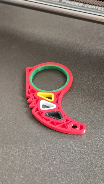 Đồ chơi xoay ngón tay Key Fliper (MMU) - Thiết kế 3D độc đáo - Image 3