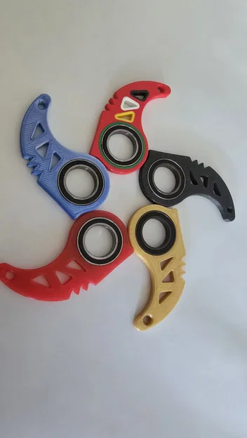 Đồ chơi xoay ngón tay Key Fliper (MMU) - Thiết kế 3D độc đáo - Image 4