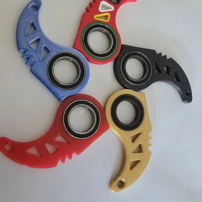 Đồ chơi xoay ngón tay Key Fliper (MMU) - Thiết kế 3D độc đáo