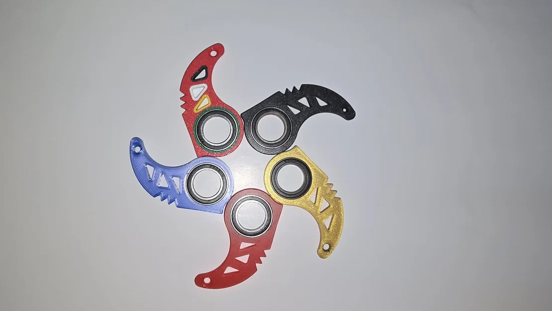 Đồ chơi xoay ngón tay Key Fliper (MMU) - Thiết kế 3D độc đáo - Image 6