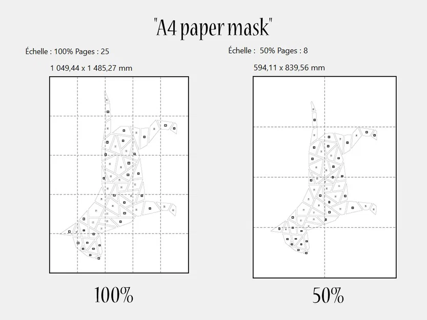 Tranh treo tường chó hình học – phong cách “Bull Terrier” - Image 4