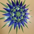 Thiết kế treo tường Sao/Mặt Trời hình học (Geometric Star/Sun) - Thumbnail 5