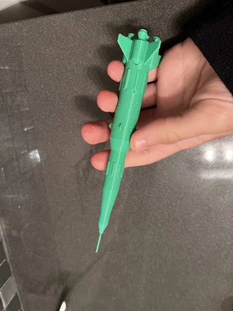 Mô hình tên lửa vũ trụ trang trí bàn làm việc cực chất - Image 1