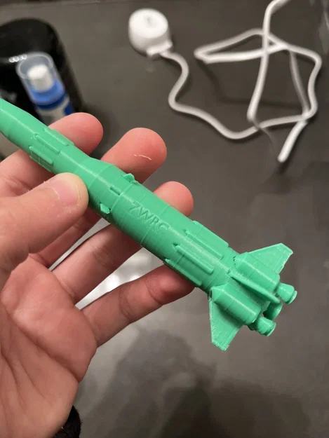 Mô hình tên lửa vũ trụ trang trí bàn làm việc cực chất - Image 2