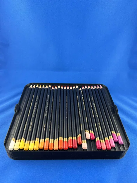 Hộp đựng bút chì 3 tầng (Pencil storage box / pencil holder / pencil stand) - Image 2
