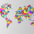Bản đồ thế giới hình học (Geometric world map) - Thumbnail 2