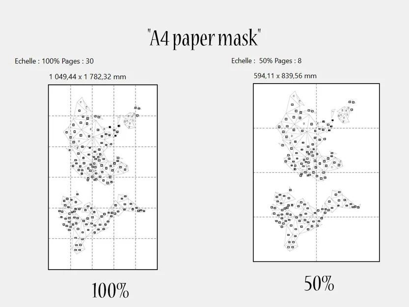 Bản đồ thế giới hình học (Geometric world map) - Image 3