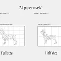 Tranh treo tường Bulldog Pháp hình học (Geometric French Bulldog wall art) - Thumbnail 3