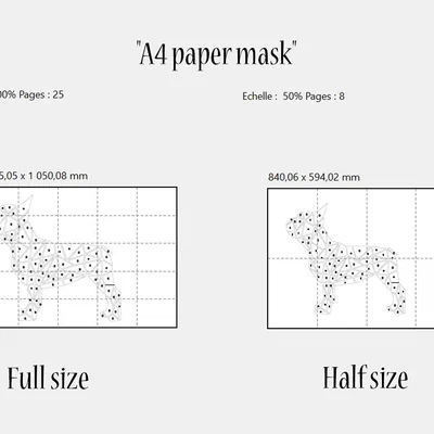 Tranh treo tường Bulldog Pháp hình học (Geometric French Bulldog wall art)