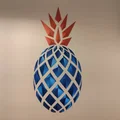 Tranh treo tường Geometric Pineapple (dứa hình học) - Thumbnail 3