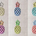 Tranh treo tường Geometric Pineapple (dứa hình học) - Thumbnail 6