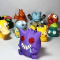 Mô hình Gengar hài hước - Gengar 3D siêu cute cho fan Pokémon - Thumbnail 2