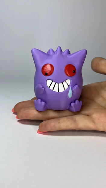 Mô hình Gengar hài hước - Gengar 3D siêu cute cho fan Pokémon - Image 10