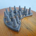 Giá đỡ trưng bày nhẫn Ring Tribune Stand - Mẫu in 3D thông minh - Thumbnail 4