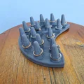 Giá đỡ trưng bày nhẫn Ring Tribune Stand - Mẫu in 3D thông minh - Thumbnail 5