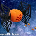 Pumpkin PIE Fighter (TIE Fighter Star Wars chủ đề Halloween hình bí ngô) - Thumbnail 1