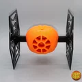 Pumpkin PIE Fighter (TIE Fighter Star Wars chủ đề Halloween hình bí ngô) - Thumbnail 5