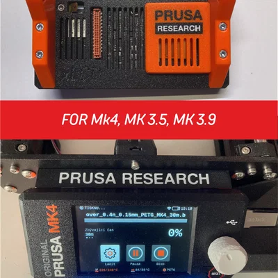 Nắp lưng cho PRUSA xLCD “Giờ có diện mạo mới”