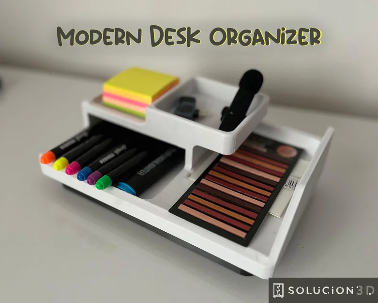 Khay Sắp Xếp Bàn Làm Việc Hiện Đại (Modern Desk Organizer) - Image 1