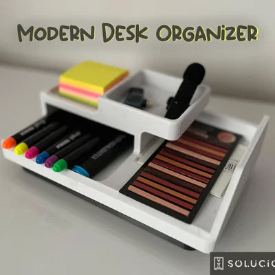 Khay Sắp Xếp Bàn Làm Việc Hiện Đại (Modern Desk Organizer)