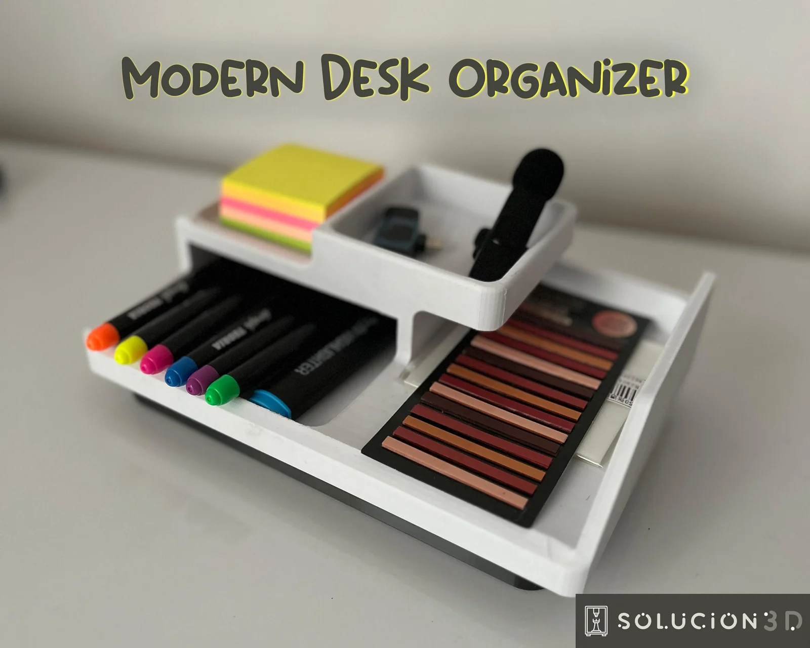 Khay Sắp Xếp Bàn Làm Việc Hiện Đại (Modern Desk Organizer) 1