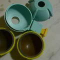 Dụng cụ cắt đôi bóng tennis (Tennisballschneider / Tennis ball cutter) - Thumbnail 1