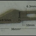 Dụng cụ cắt đôi bóng tennis (Tennisballschneider / Tennis ball cutter) - Thumbnail 4