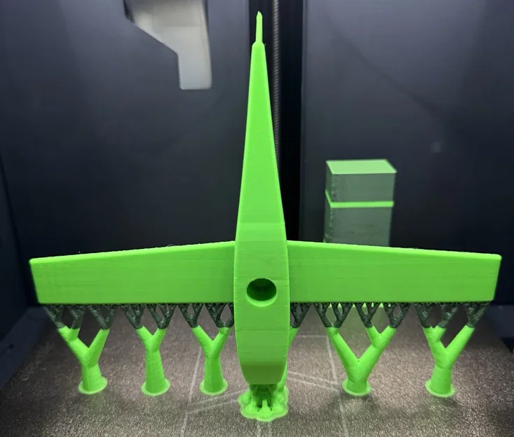 Cối gió/Wind catcher máy bay trang trí sân vườn - Image 3