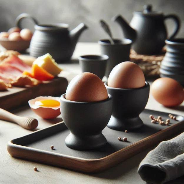 Ly/Đế Đựng Trứng Hiện Đại (Modern Egg Cups, Egg Holders) - Image 1