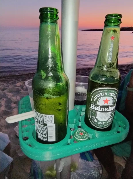 Ô dù bãi biển để bàn (Table beach umbrella) - Image 1