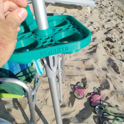 Ô dù bãi biển để bàn (Table beach umbrella)