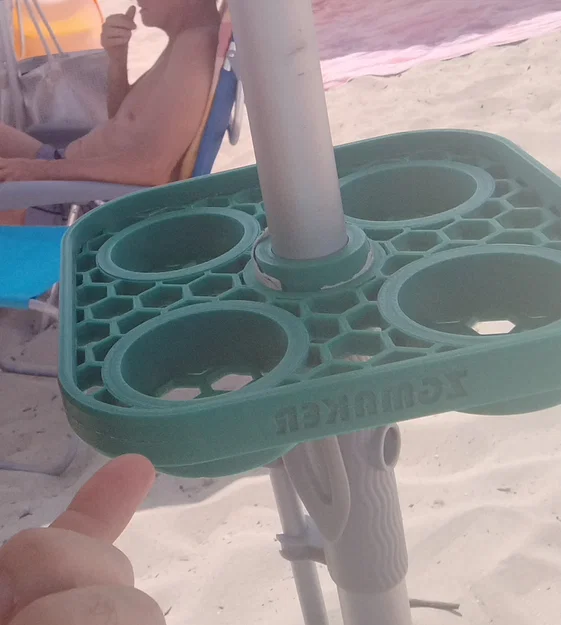 Ô dù bãi biển để bàn (Table beach umbrella) - Image 6