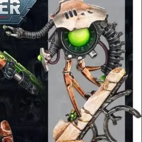 Mô hình Plasmacyte Necron in 3D cho game chiến thuật