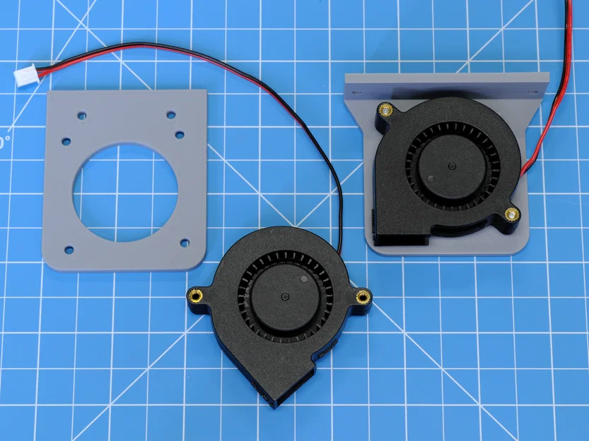 Ngàm gắn quạt 5015 đơn giản - Image 1