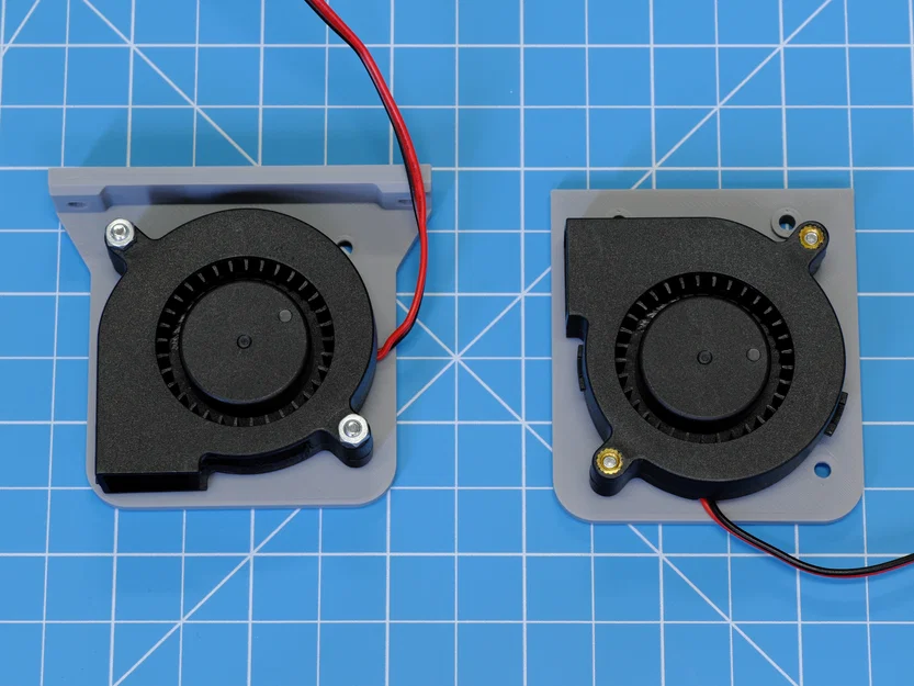 Ngàm gắn quạt 5015 đơn giản - Image 2