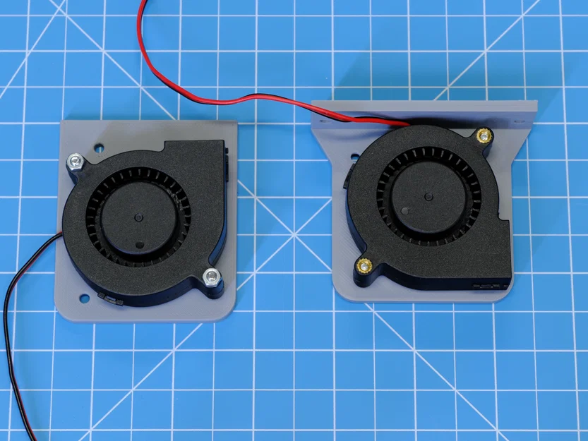 Ngàm gắn quạt 5015 đơn giản - Image 3